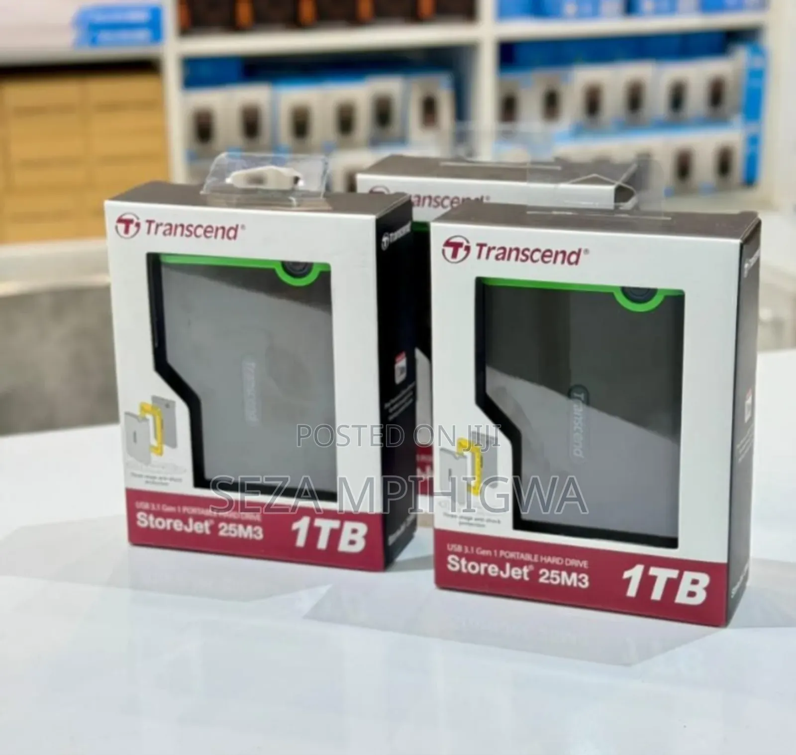 Trascend 1 Tb HDD Storejet 25m3