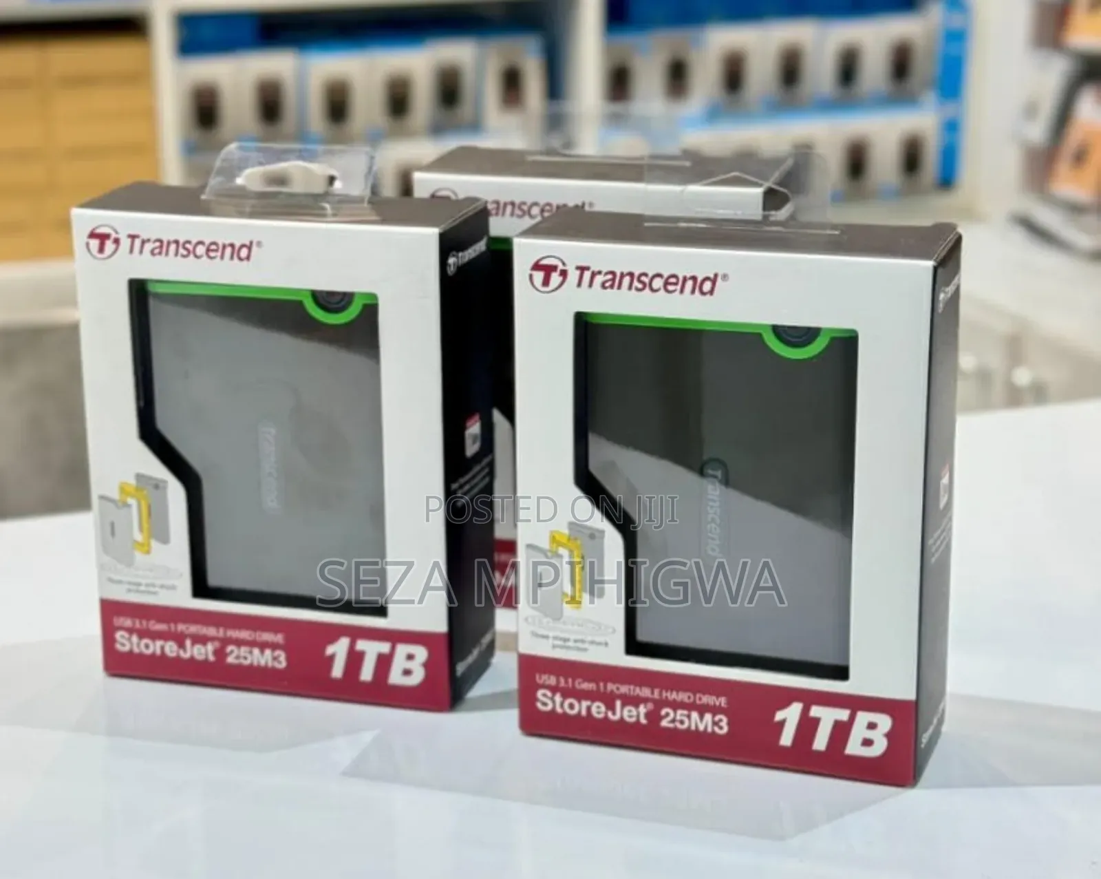 Trascend 1 Tb HDD Storejet 25m3