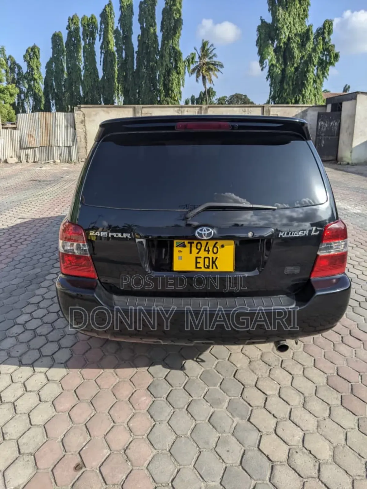 Toyota Kluger 2006 Black