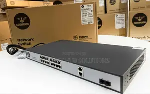 E1000-16gp+4cf 16 Ports Gigabit Full Poe Commando Switch