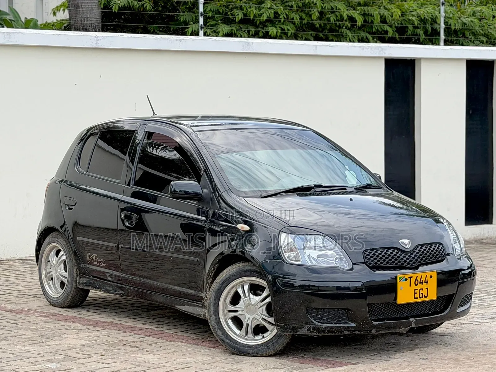 Toyota Vitz 2003 Matt Black
