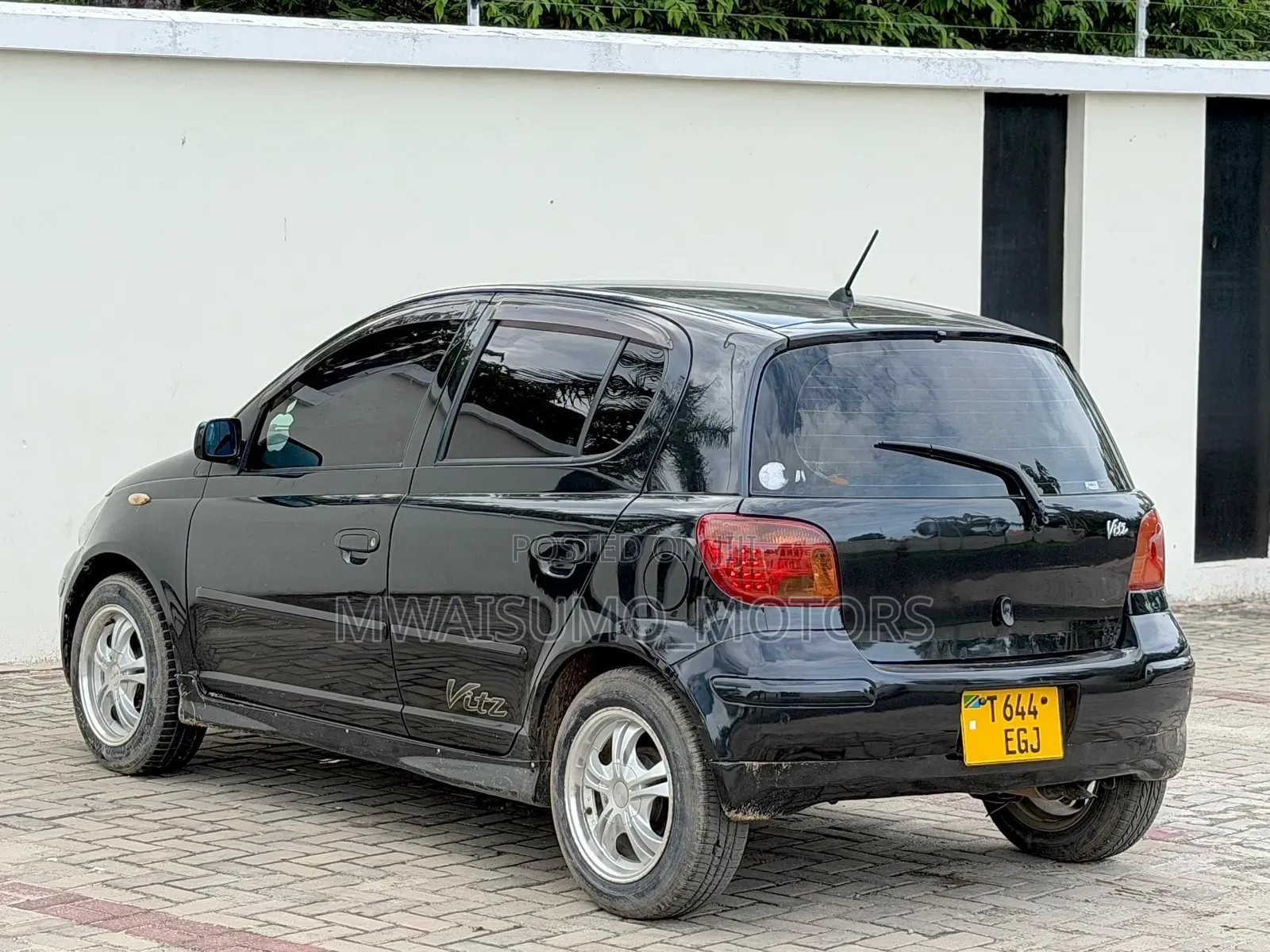 Toyota Vitz 2003 Matt Black