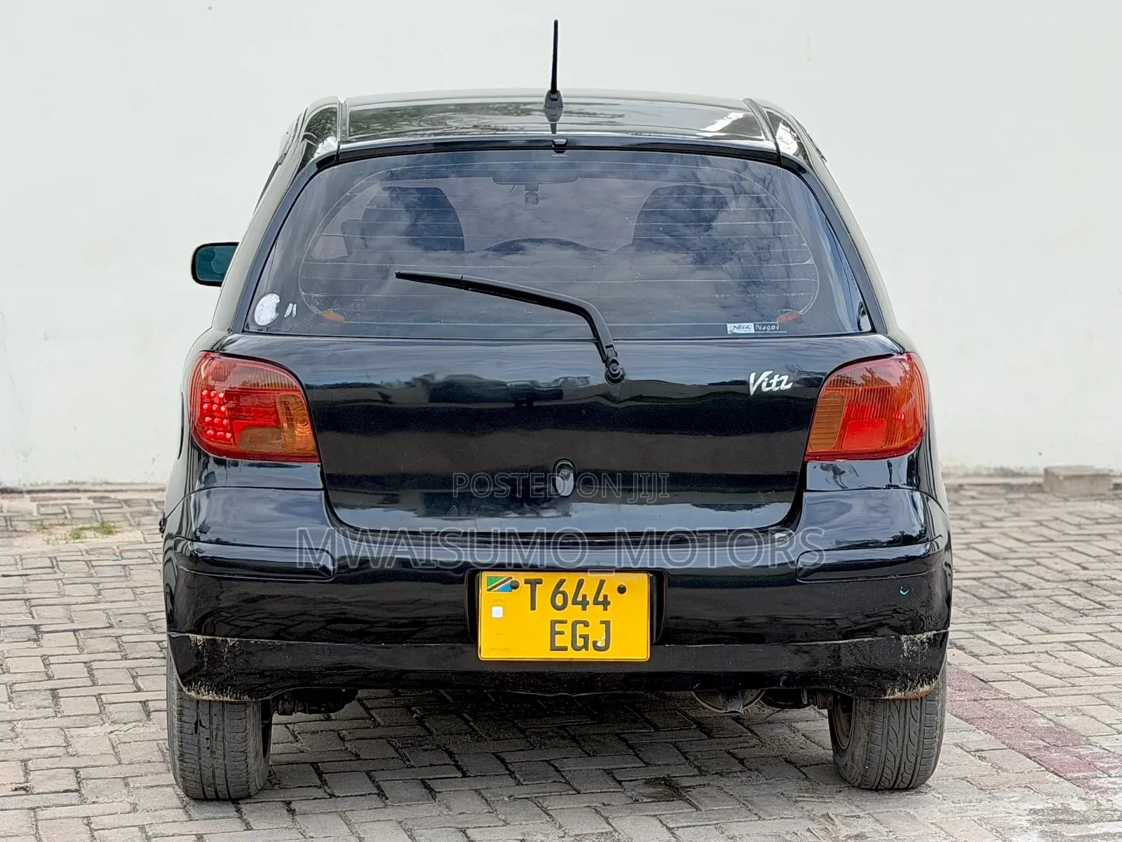 Toyota Vitz 2003 Matt Black
