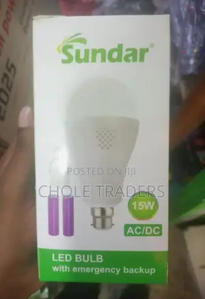 15watts Sundar Led Emergency Bulb / Lamp (Rechargeable Led Bulbs)