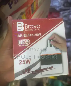 25watts Bravo Led Emergency Bulb / Lamp (Rechargeable Led Bulbs)