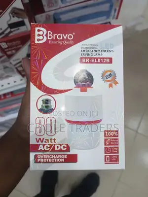 30watts Bravo Led Emergency Bulb / Lamp (Rechargeable Led Bulbs)