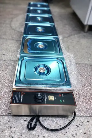 Electric Commercial Bain Marie 6 Compartments