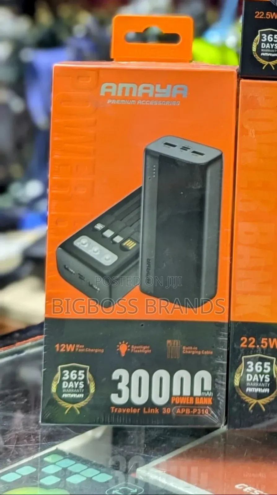 Amaya Power Bank 30000 Mah 12w
