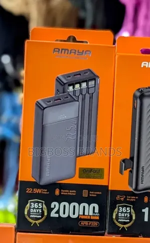 Amaya Power Bank 20000 Mah 22.5w