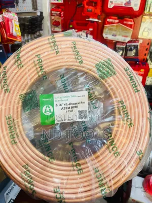 Copper Pipe 5/16" × 0.45mm × 15m Astm B280