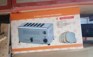 6-Slice Heavy-Duty Commercial Bread Toaster