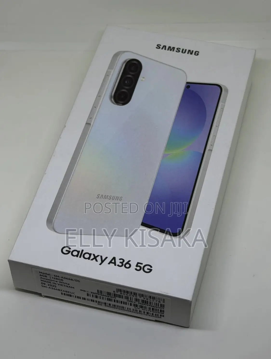 New Samsung Galaxy A36 128 GB White