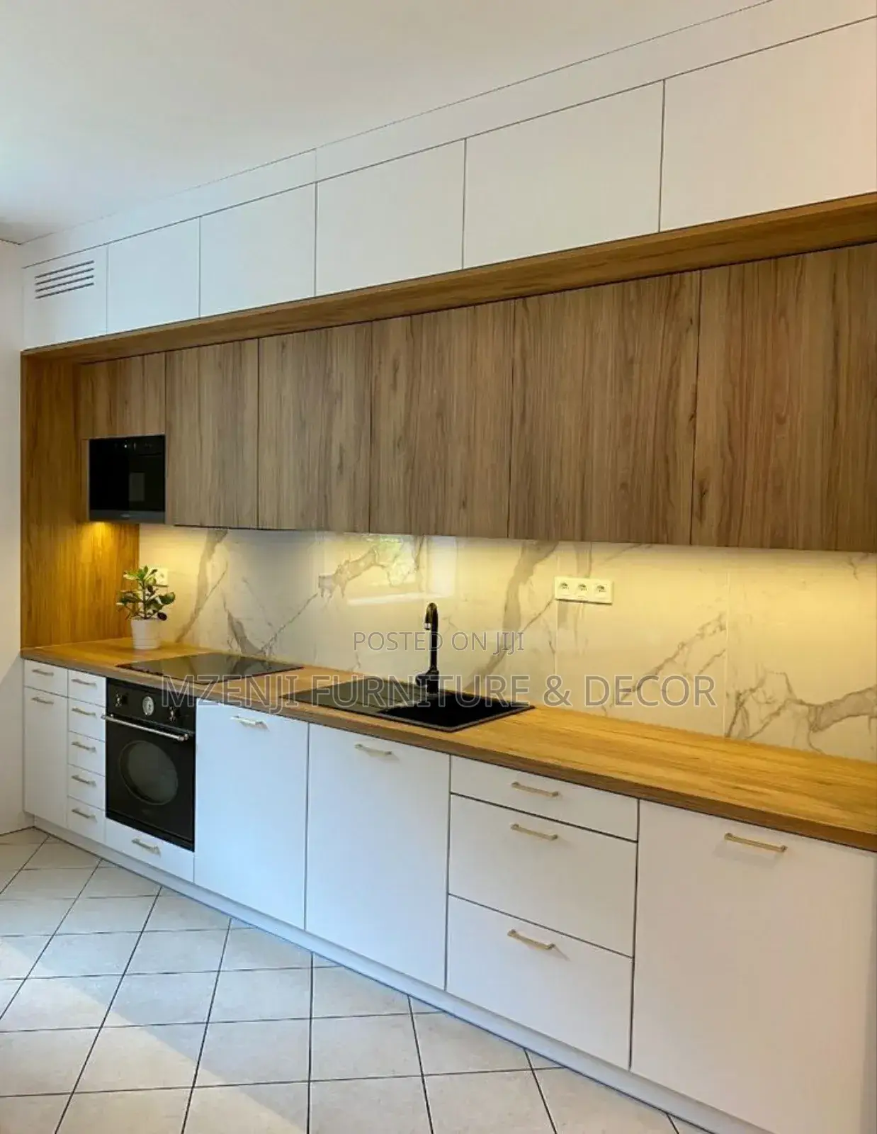 Kitchen Cabinets Za Kisasa