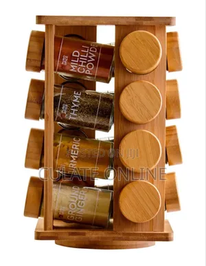 16 Jars Spice Rack