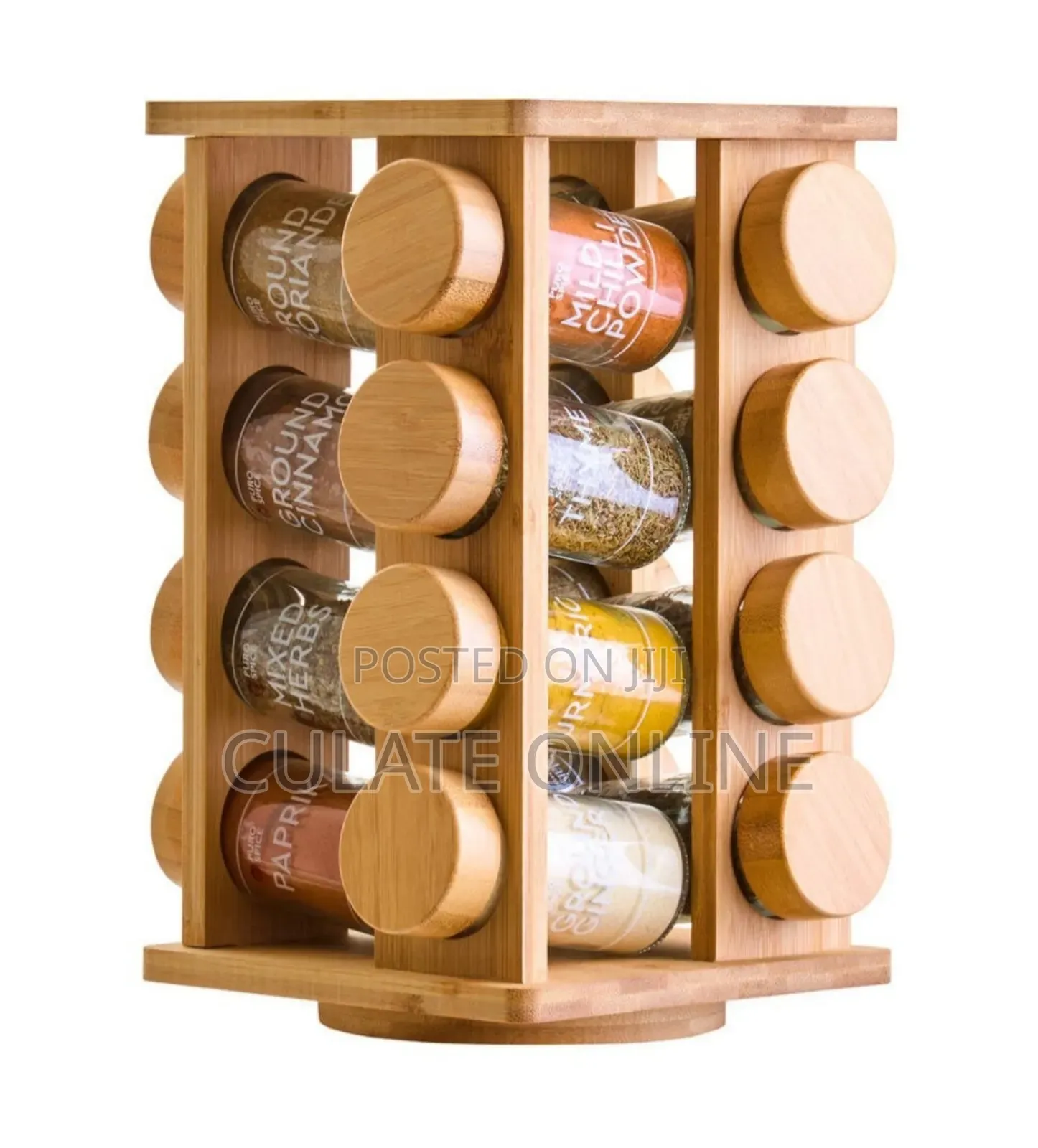 16 Jars Spice Rack