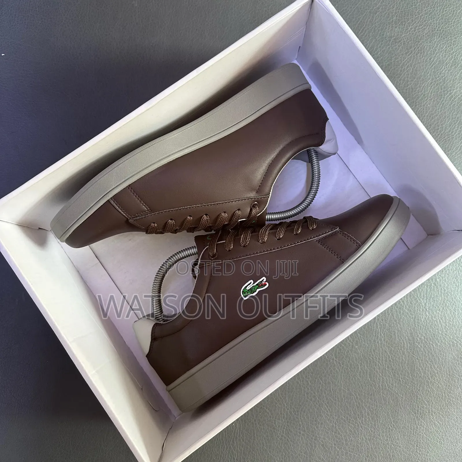 Lacoste Brand Men's Leather Shoes Brand New and Original