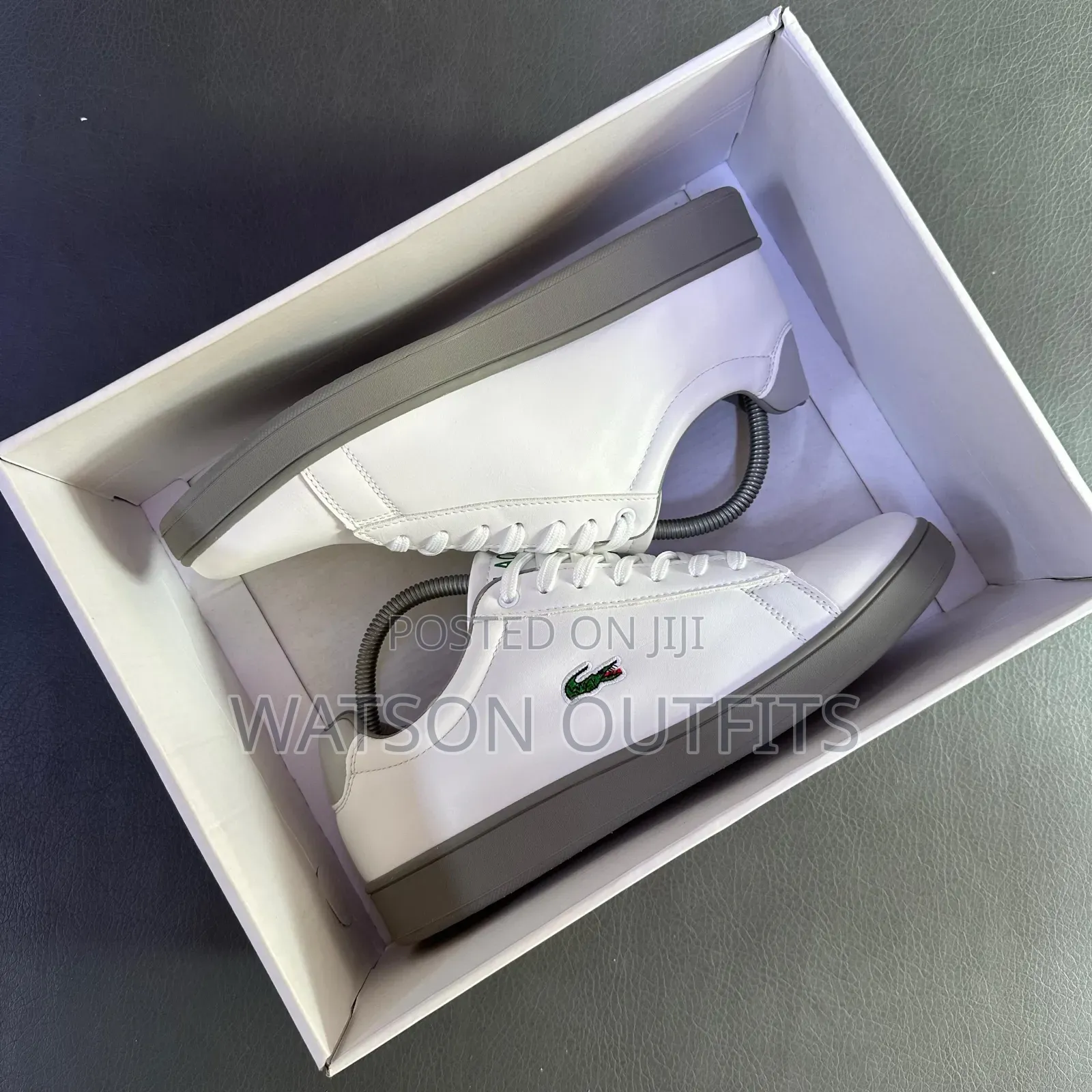 Lacoste Brand Men's Leather Shoes Brand New and Original