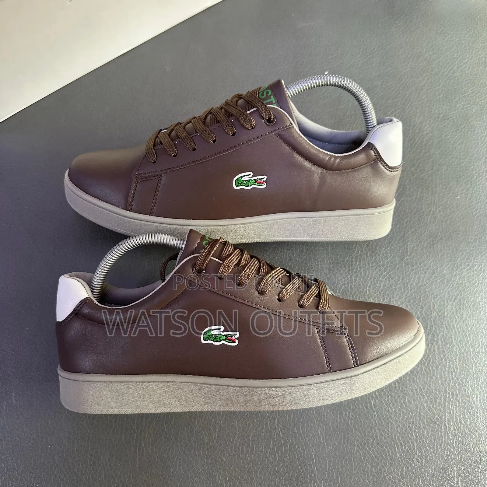 Lacoste Brand Men's Leather Shoes Brand New and Original