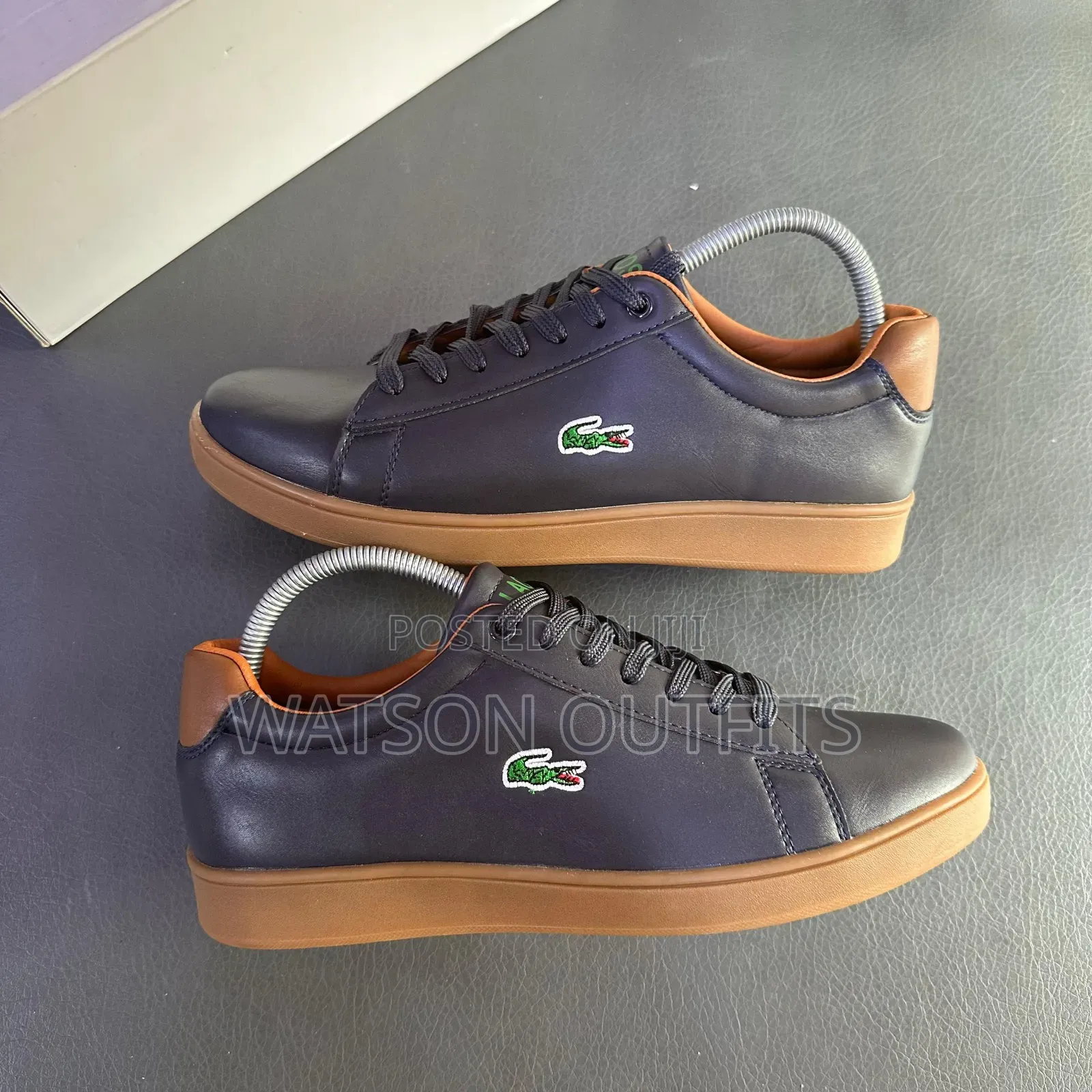 Lacoste Brand Men's Leather Shoes Brand New and Original