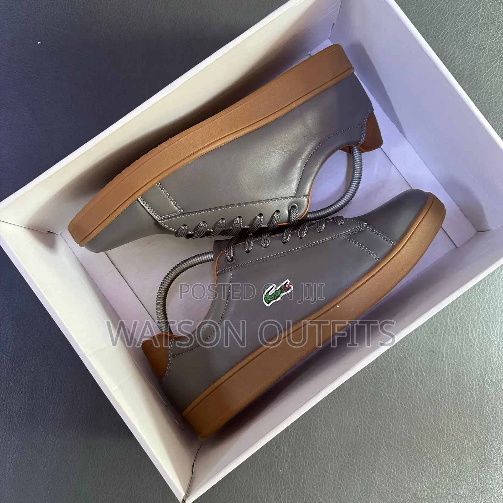 Lacoste Brand Men's Leather Shoes Brand New and Original