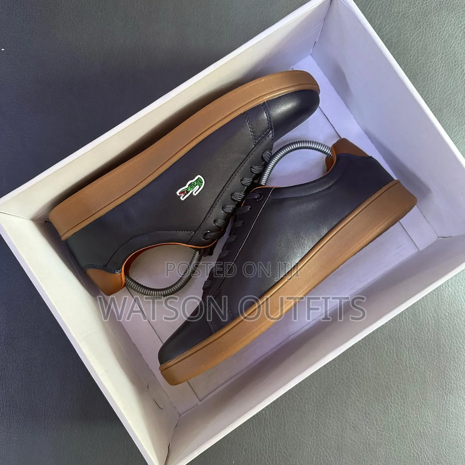 Lacoste Brand Men's Leather Shoes Brand New and Original
