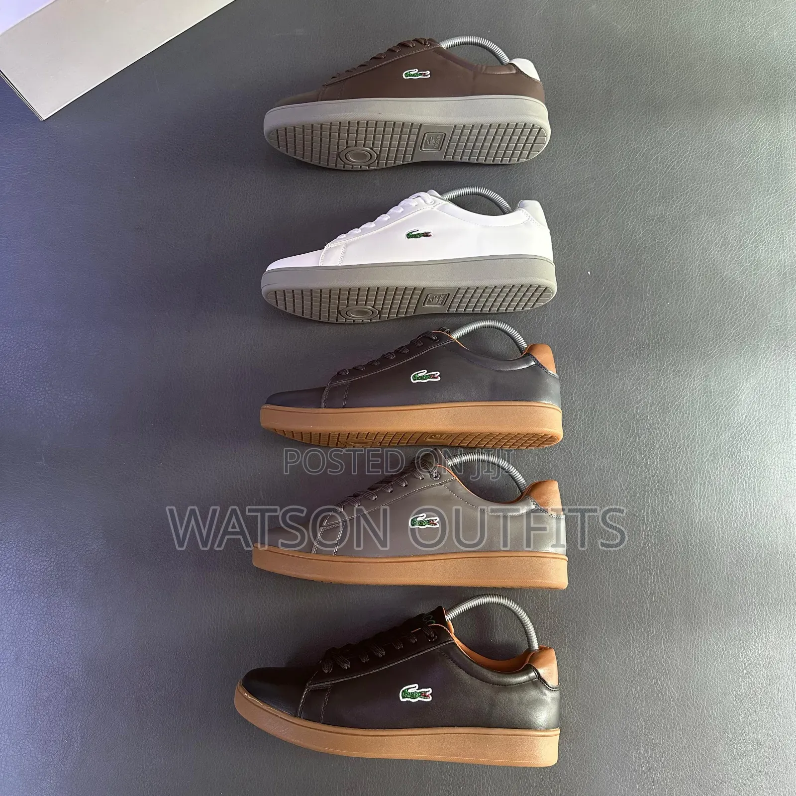 Lacoste Brand Men's Leather Shoes Brand New and Original