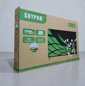 Soypro Sy-43 Led Tv With a 43-Inch Display "Double Glass" Screen