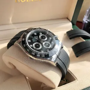Rolex Cosmography Daytona Black and Silver