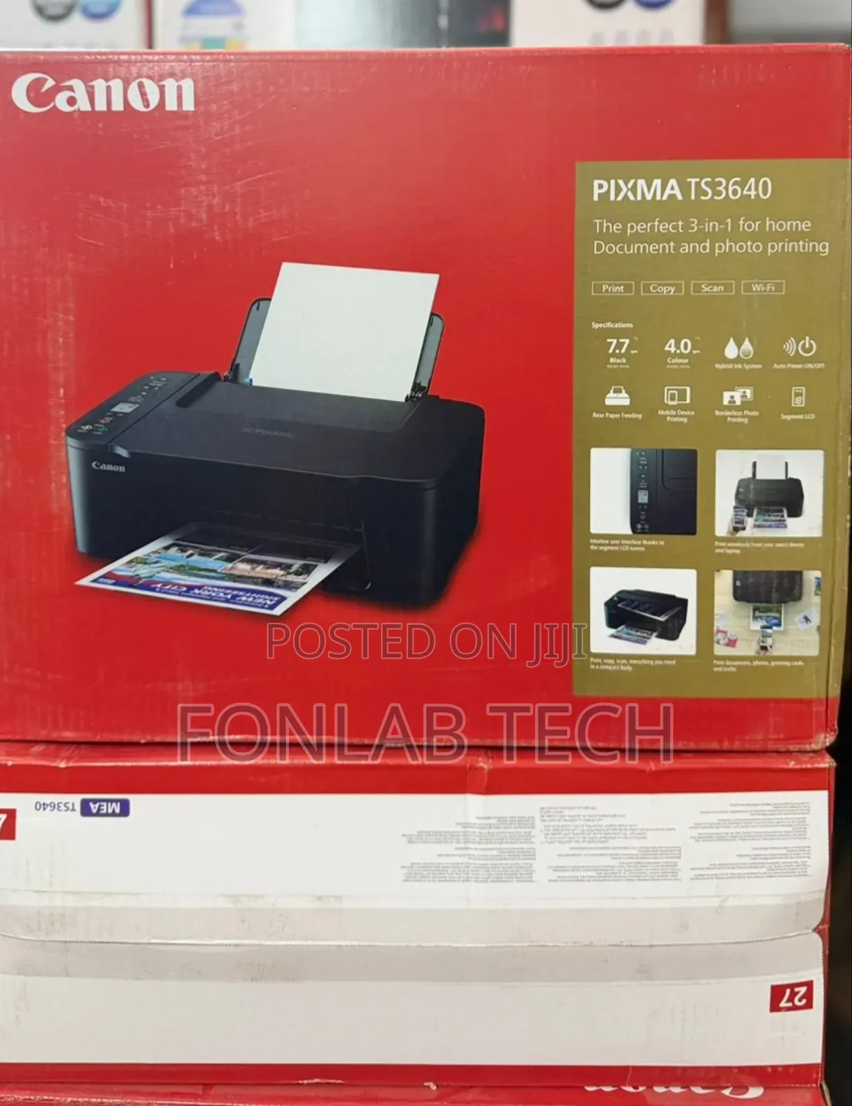 Canon Pixma Ts3640 Wifi