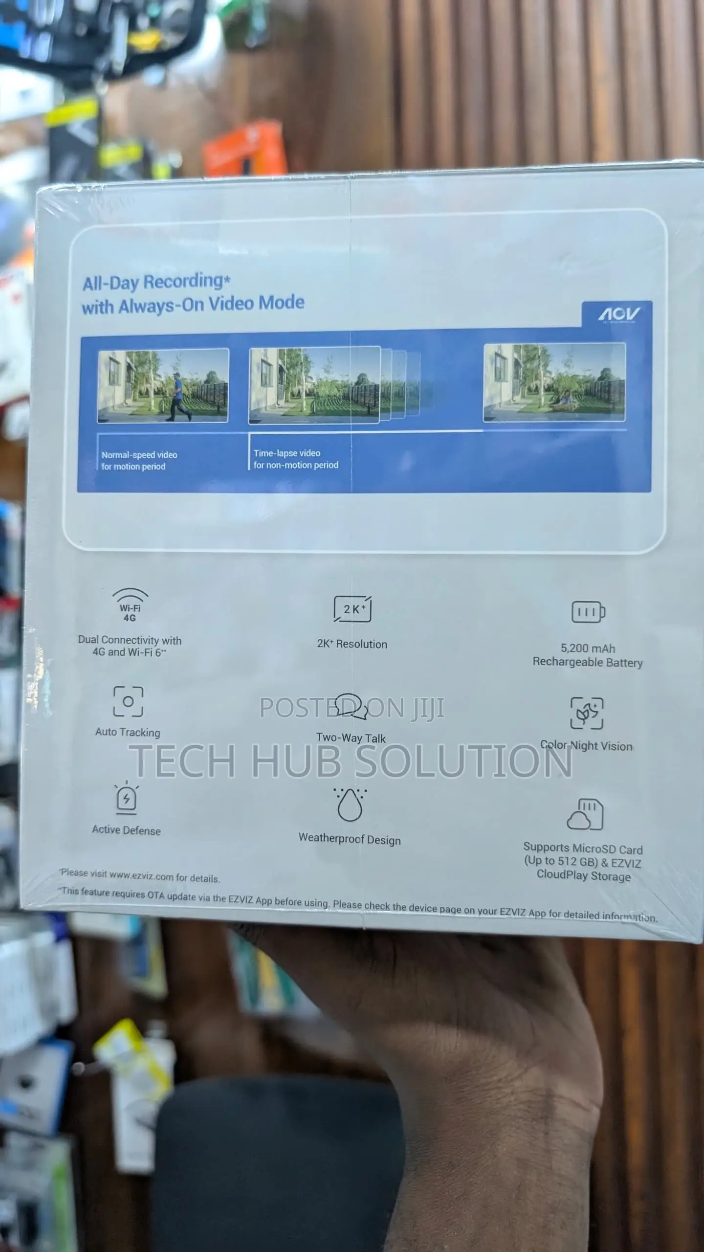 Ezviz Hb8 Lite 4g Wi-Fi Smart