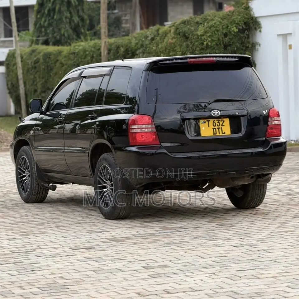 Toyota Kluger 2003 Black