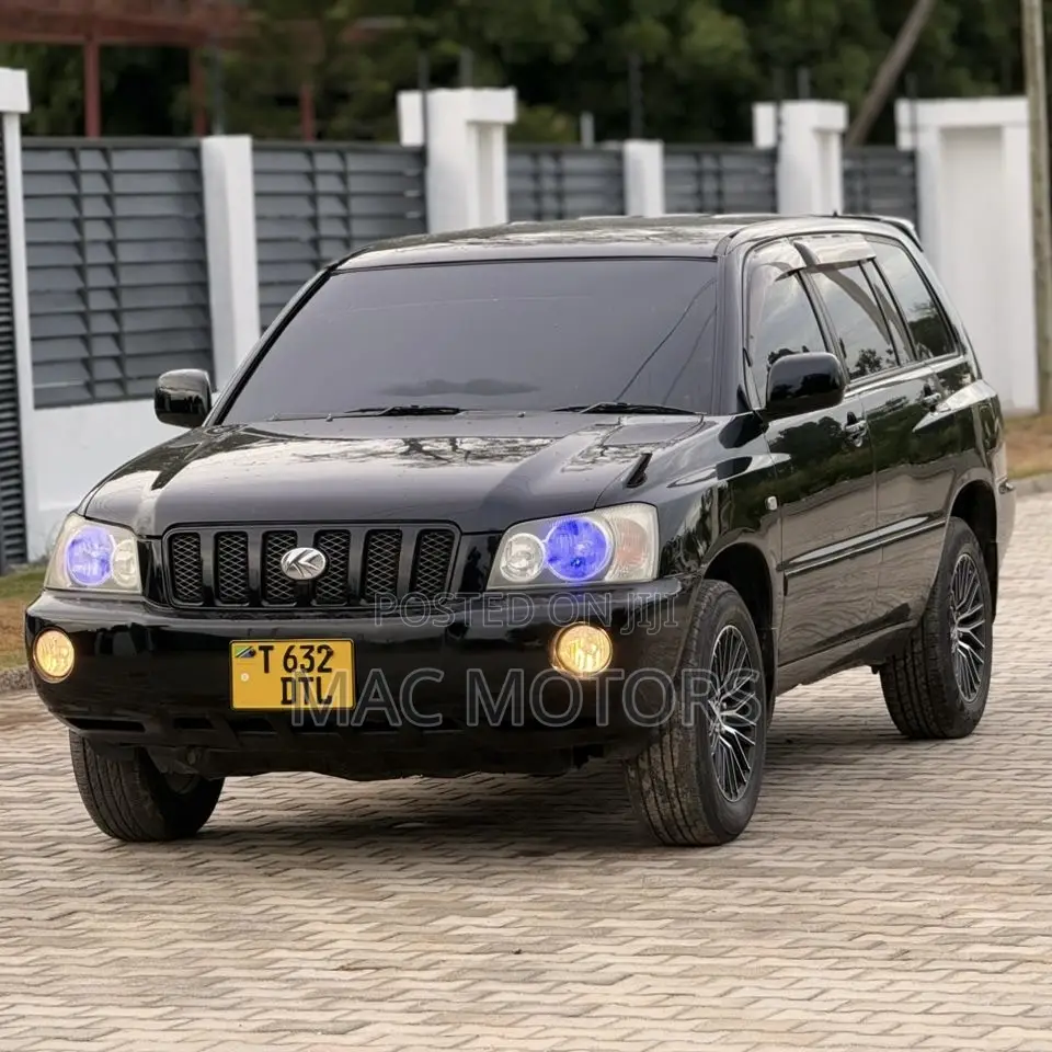 Toyota Kluger 2003 Black