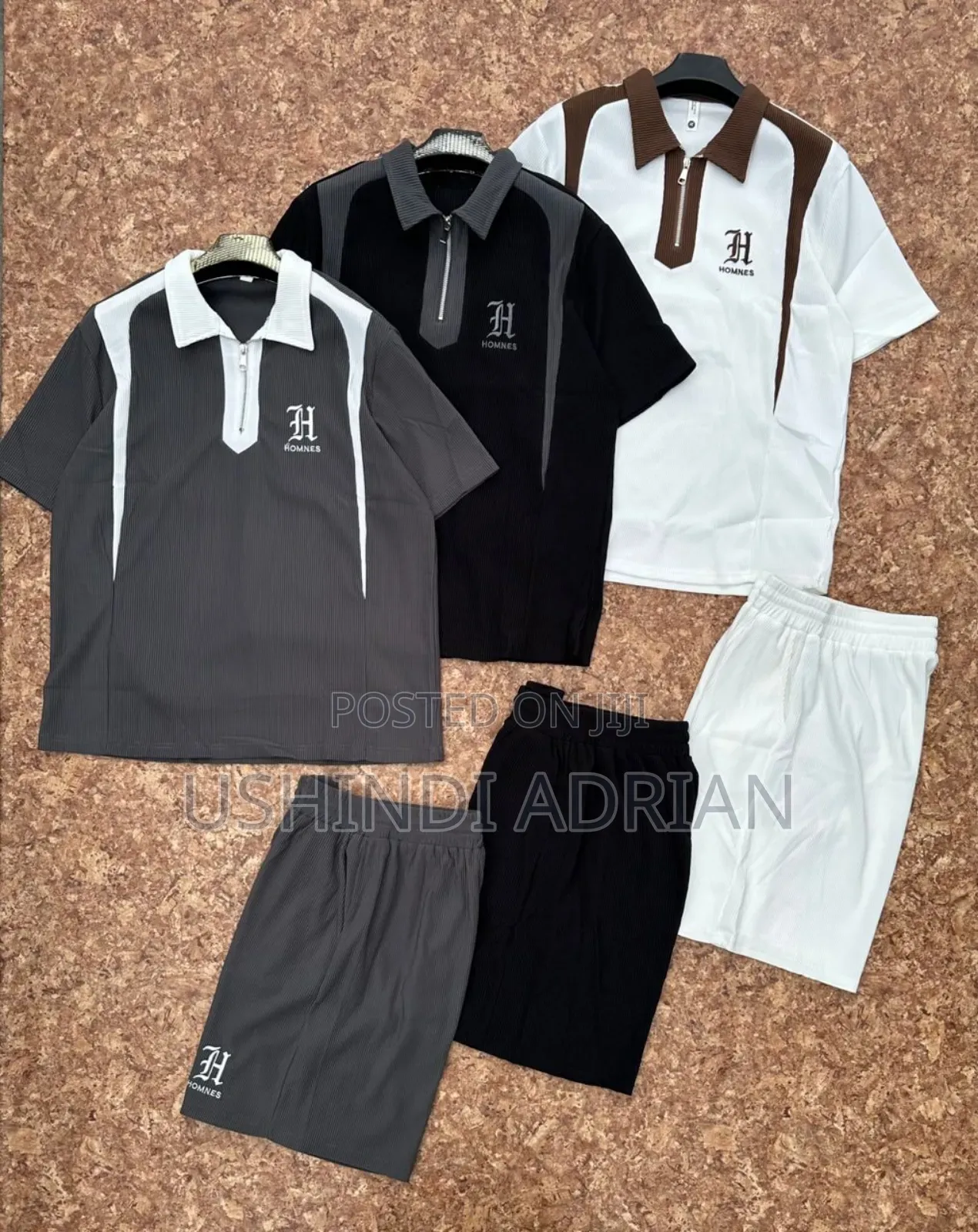 Polo Shorts Set–Seti Ya Polo Na Bukta