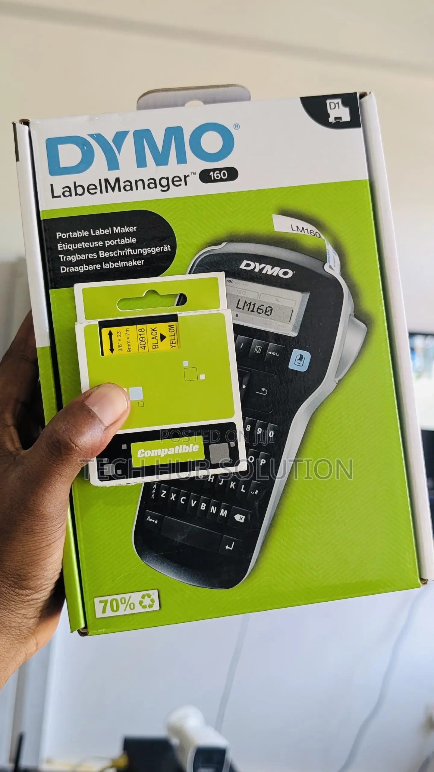 Label Dymo Tape 9mm