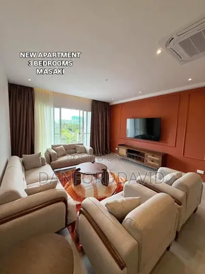 Furnished 3bdrm Bedsitter in Kahwa Real Estate, Masaki for rent