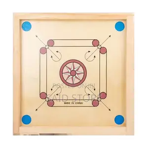 Carrom Board Game Classic Strike Wooden Game Desktop Hand Play