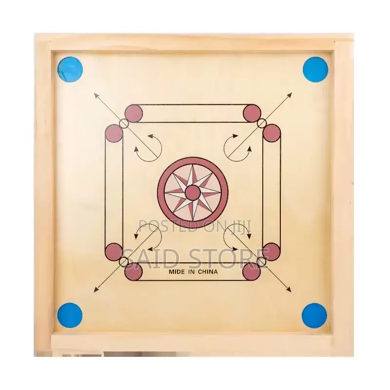 Carrom Board Game Classic Strike Wooden Game Desktop Hand Play