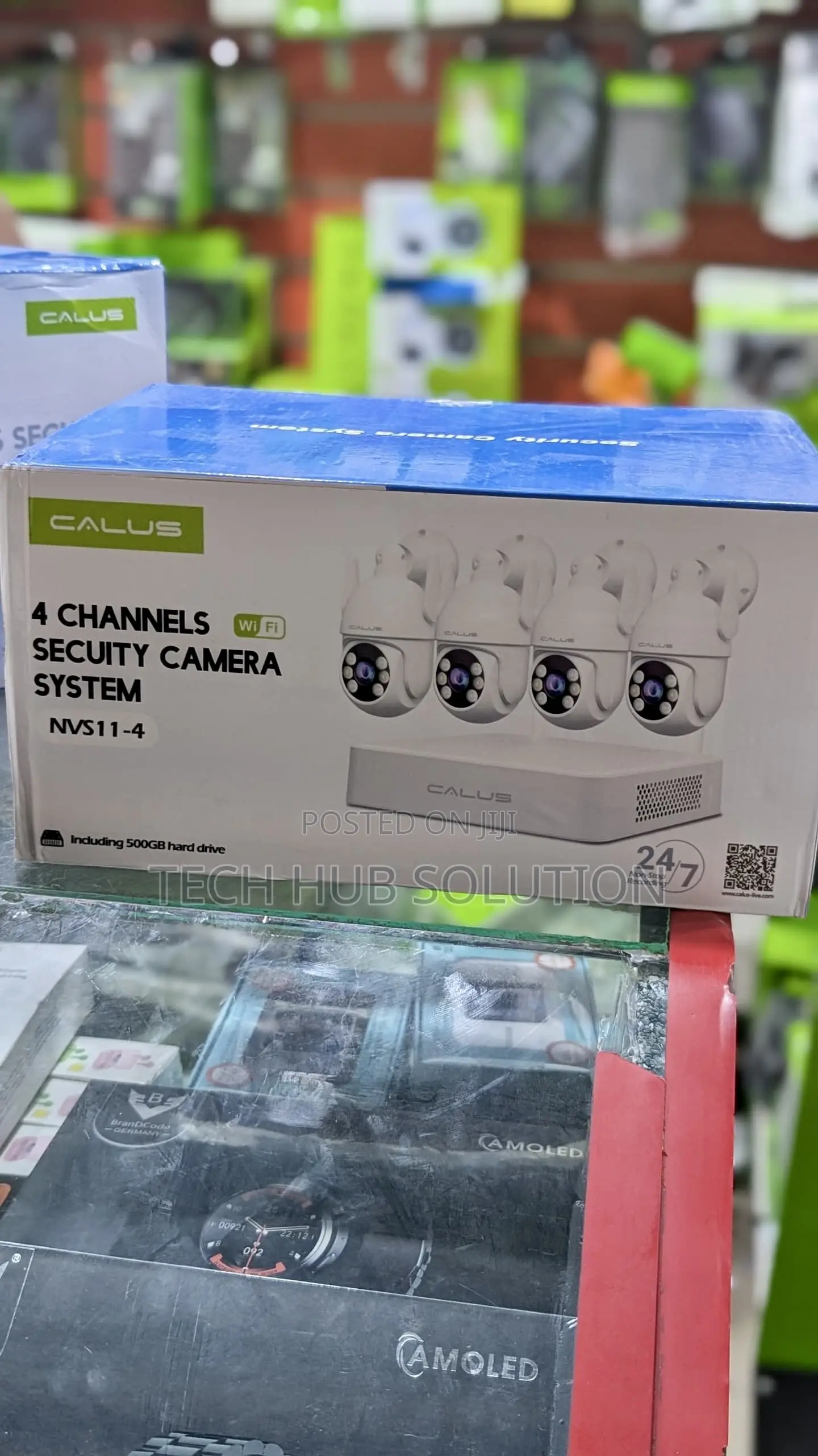 Calus Nvs11-4 4-Channel Security Camera System – Complete CCTV Kit