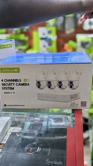 Calus Nvs11-4 4-Channel Security Camera System – Complete CCTV Kit