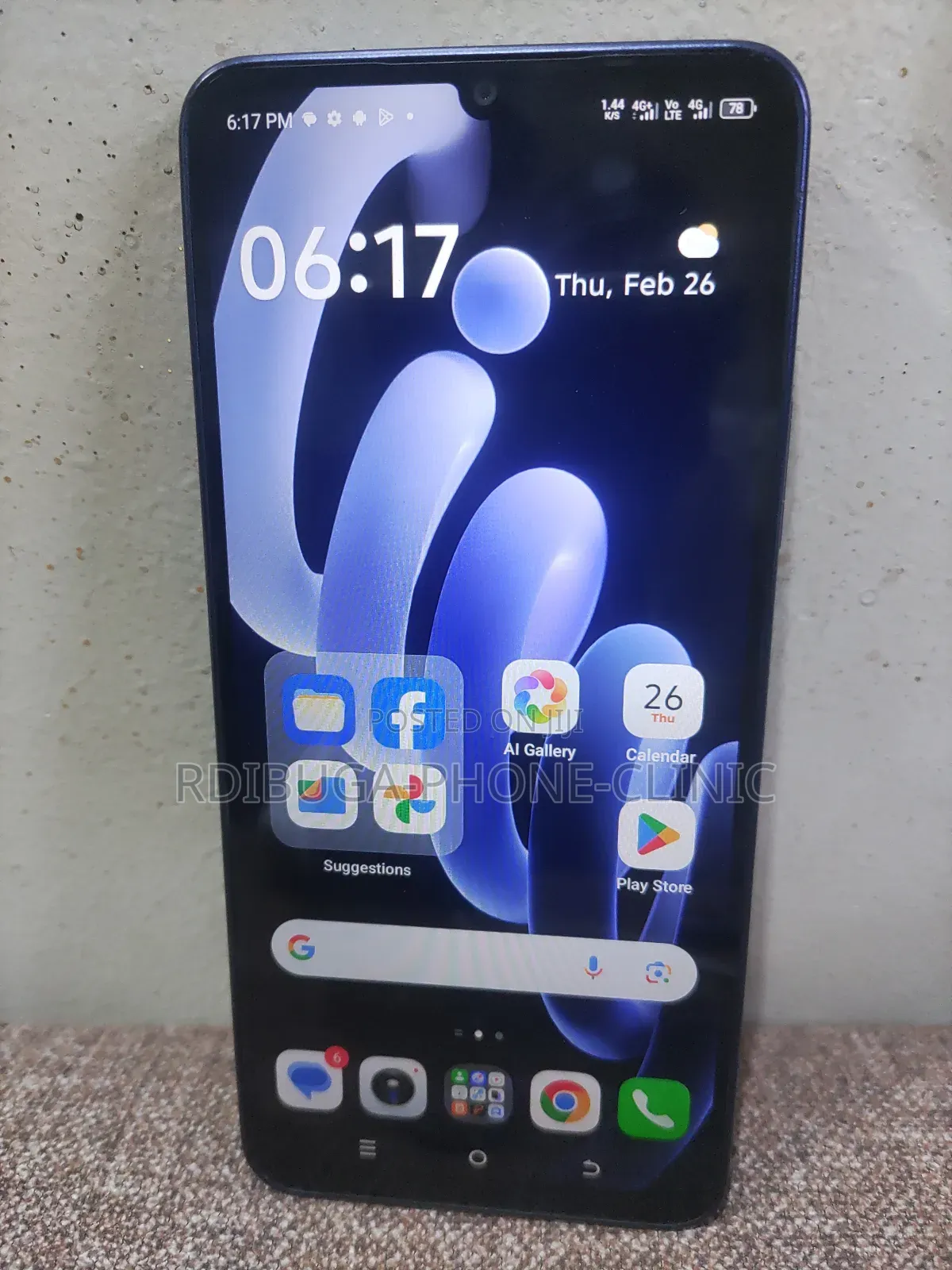 Itel A100 128 GB Black