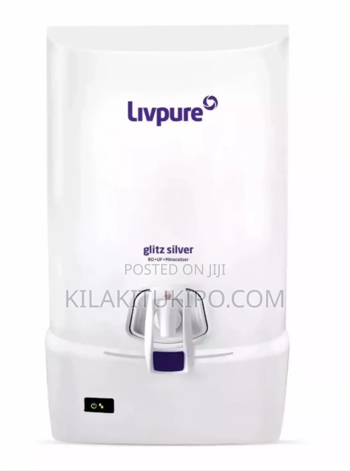 Livpure Water Filter for Any Water Sources Glitz Silver Ro+Fu+Mineral