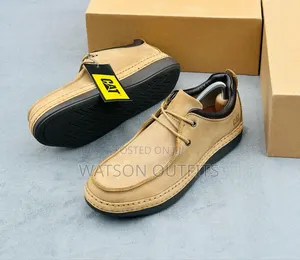 Caterpillar Brand New Men's Leather Shoes Excellently Top