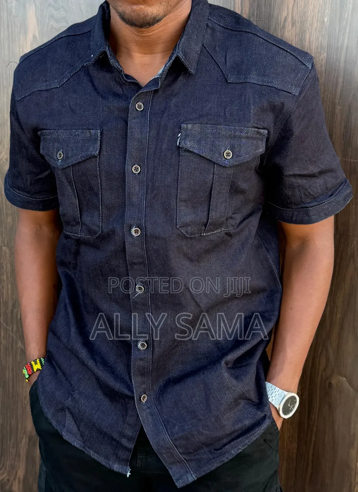 Men's Shirt Double Pockets Quality