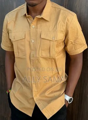 Men's Shirt Double Pockets Quality