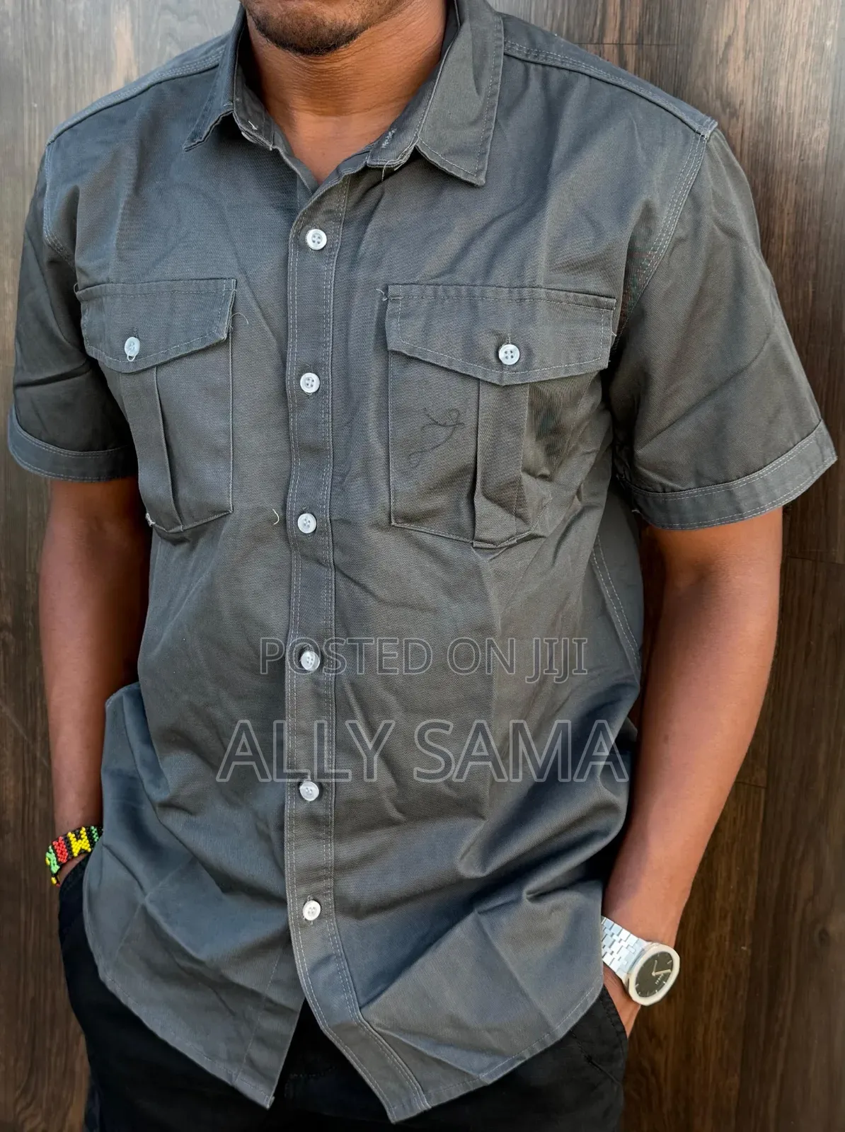 Men's Shirt Double Pockets Quality