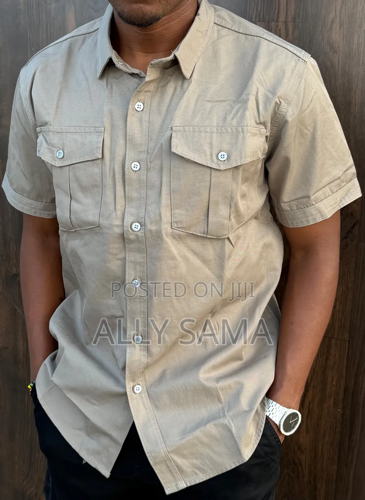 Men's Shirt Double Pockets Quality