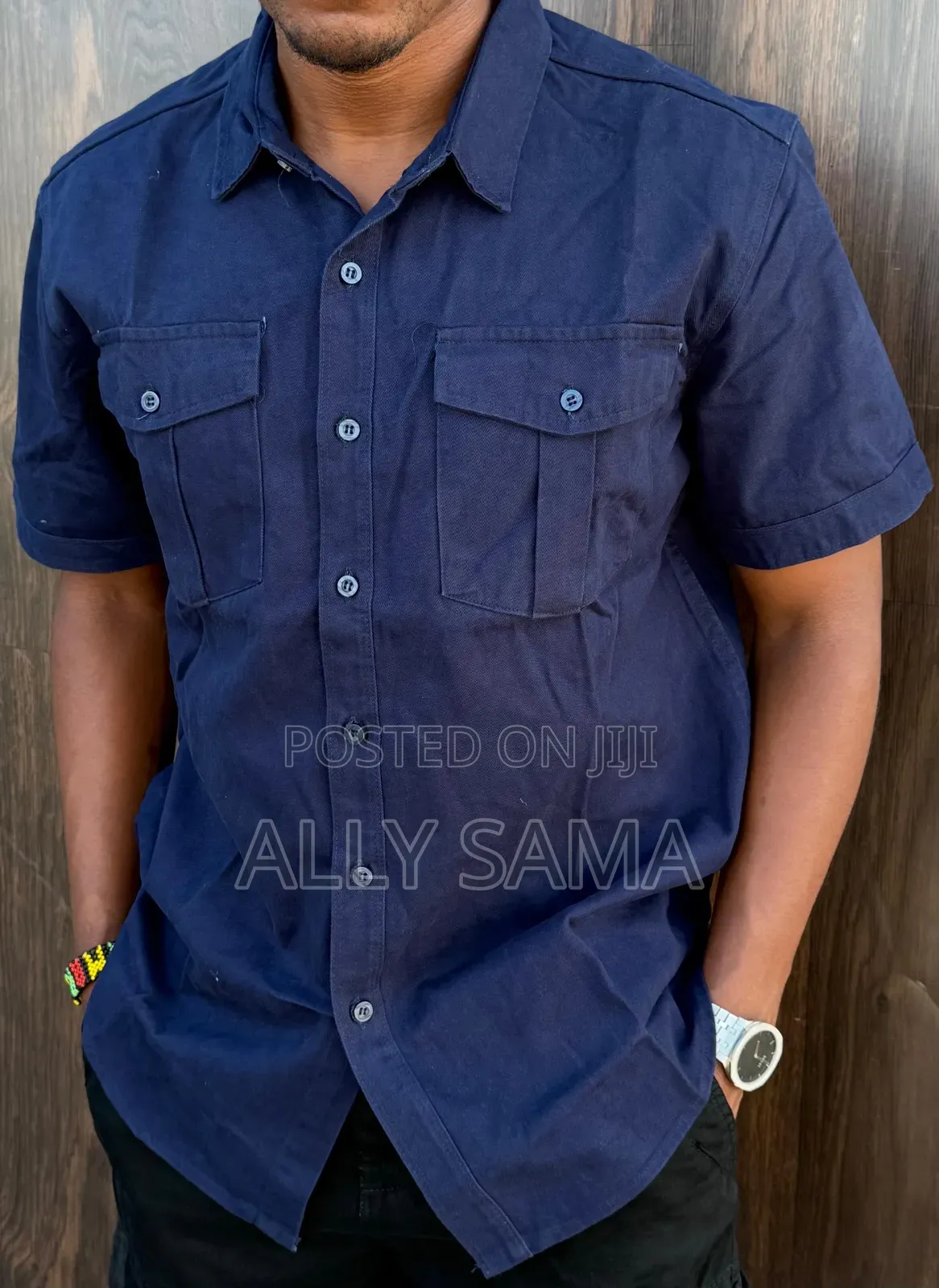 Men's Shirt Double Pockets Quality