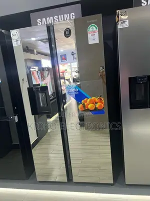 635ltrs Samsung Side by Side Mirror Fridge