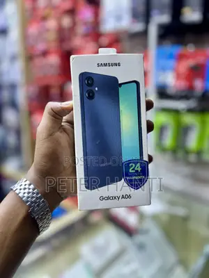 New Samsung Galaxy A06 64 GB Black