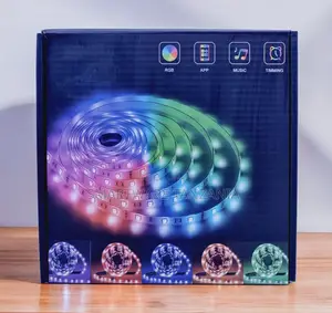 RGB Led Strip Lights - App Control, Music Sync, Timer, Smart